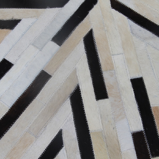 Kožený koberec 150x150 cm- Tempo Kondela