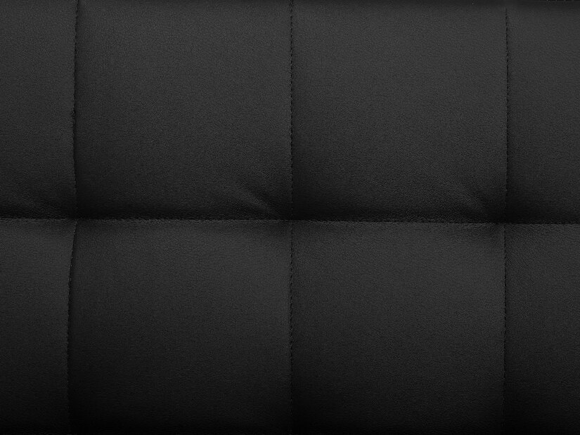 Rohová sedačka Aberlady 4 (čierna) (s taburetkou) (P)