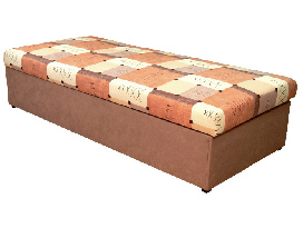 Jednolôžková posteľ (váľanda) 90 cm Pennie (so sendvičovým matracom)