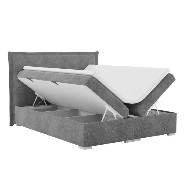 Manželská posteľ Boxspring 180 cm Mosella (s matracmi)