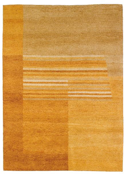 Ručne viazaný koberec Bakero Baku Modern B103 Gold