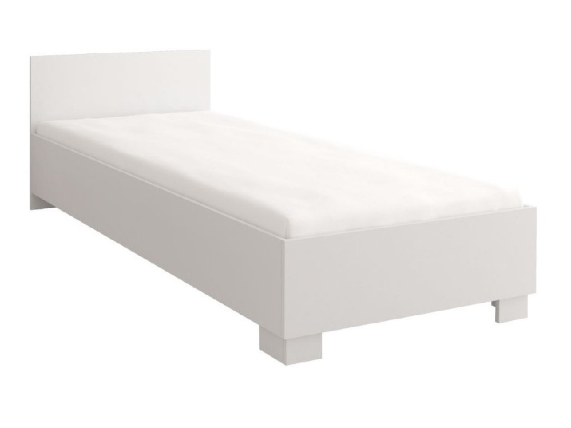 Jednolôžková posteľ 90 cm Sigil II (biela) *výpredaj