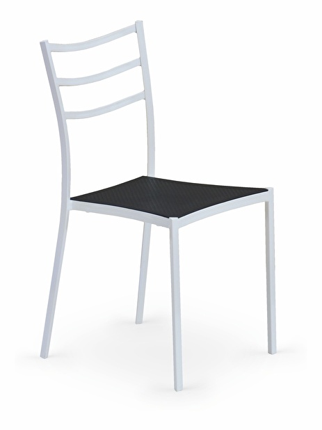 Jedálenská stolička K 159 biela + čierna