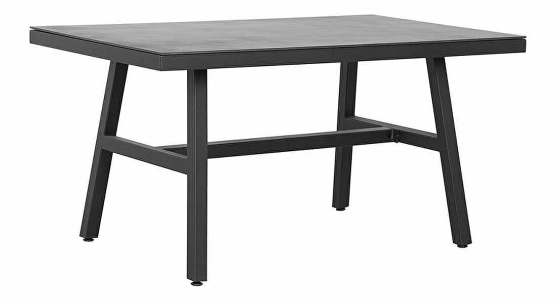 Záhradný stôl Coten (čierna)
