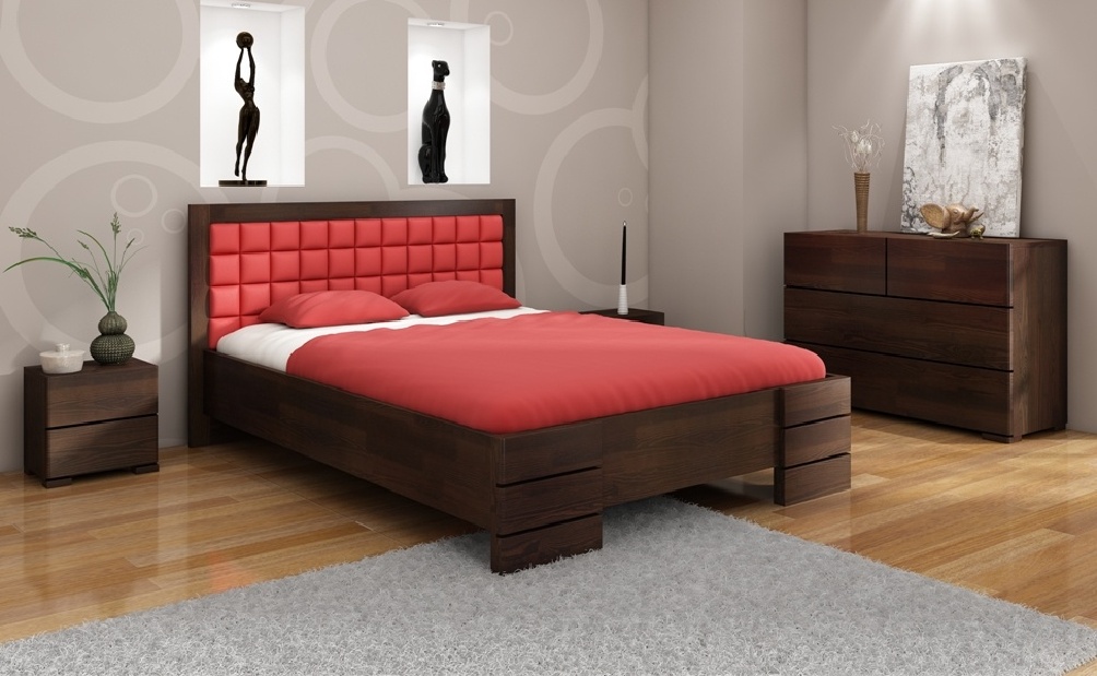 Manželská posteľ 200 cm Naturlig Storhamar (borovica)