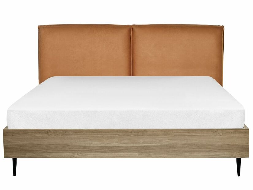 Manželská posteľ 160 cm Limza (hnedá)