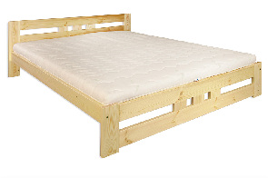 Manželská posteľ 140 cm LK 117 (masív)