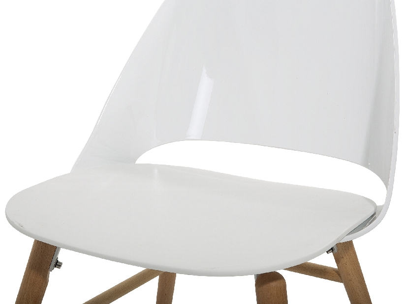 Jedálenská stolička Milfo (biela)