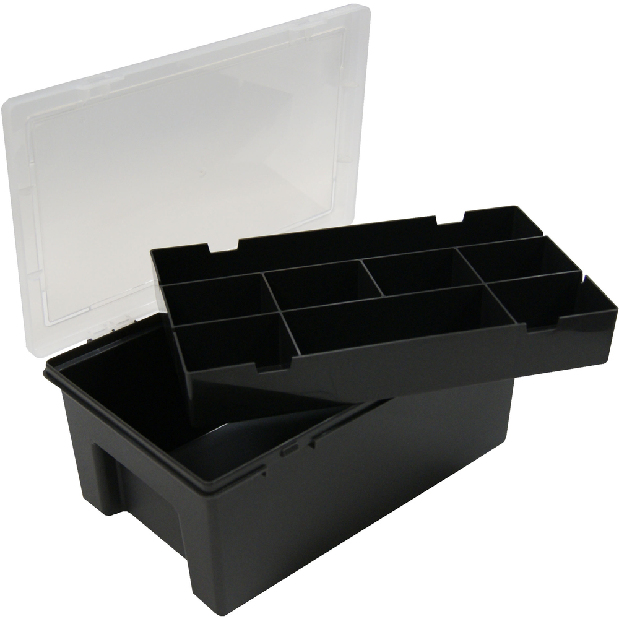 Skladovací box Wham 29x19x11,5cm (čierna)
