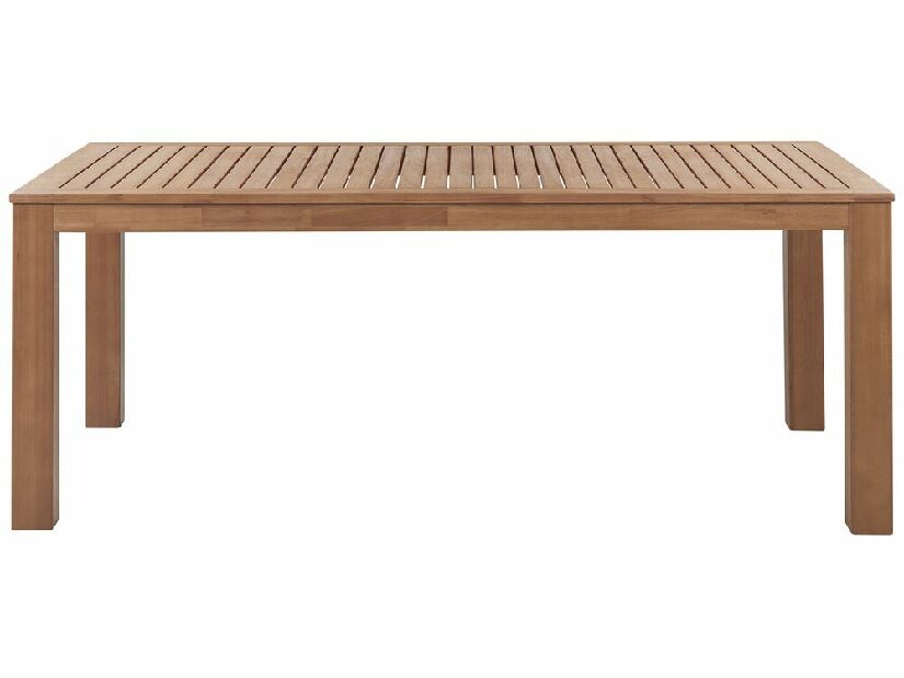 Záhradný stôl 190x105 cm (svetlé drevo)