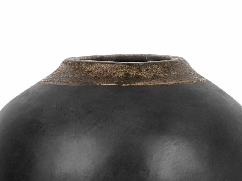 Váza LAURECIA 31 cm (keramika) (čierna)