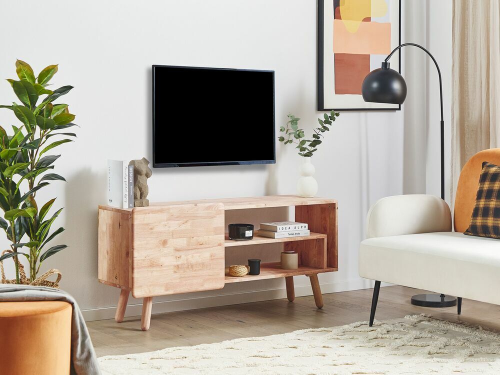 TV stolík/skrinka Whoopi (svetlé drevo) 