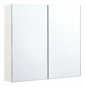 Kúpeľňová skrinka Navza (biela)