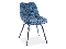 Jedálenská stolička Parry (námornícka modrá + čierna)