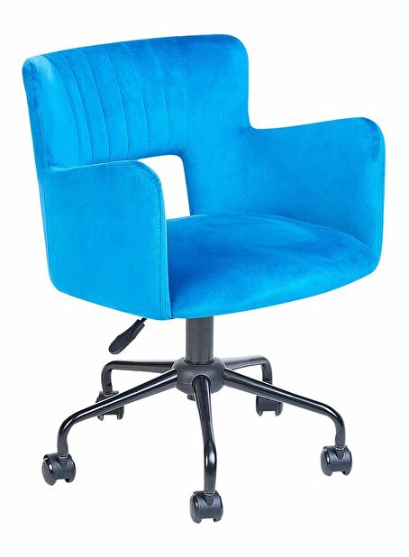 Kancelárska stolička Shelba (modrá) 