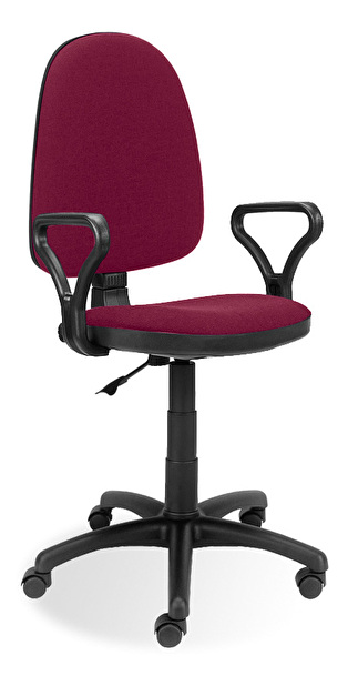 Kancelárska stolička BRW Prestige GTS + GTP4 bordová