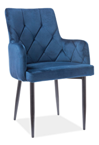 Jedálenská stolička Raymundo (námornícka modrá + námornícka modrá)