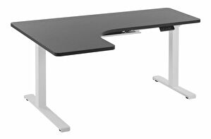 PC stolík Destiny (čierna + biela) (L)
