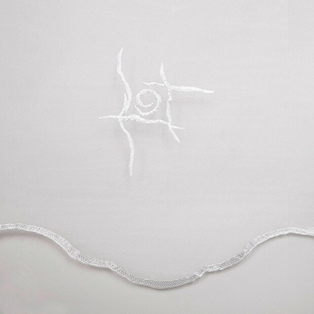 Záclona 400x145 cm Estera (biela)