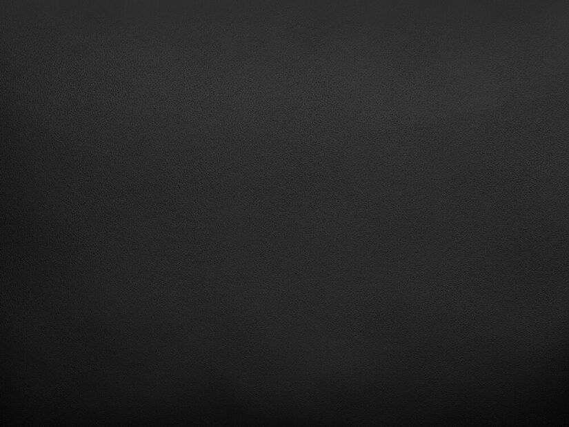 Pohovka trojsedačka HEINOLA (koža) (čierna)
