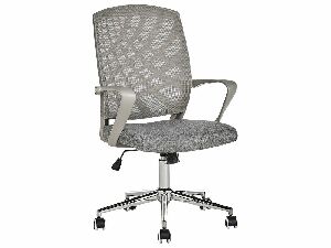 Kancelárska stolička Bronia (sivá)