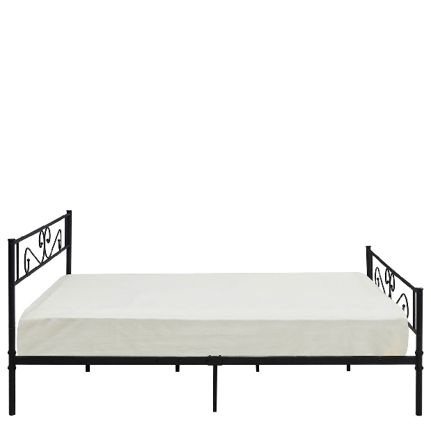 Kovová posteľ Bellamy-601 (čierna) *výpredaj