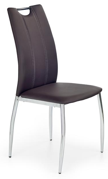 Jedálenská stolička K187 hnedá