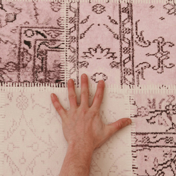 Kusový koberec 120x180 Adriel Typ 3 (ružová)