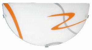Nástenné svietidlo Soley 1814 (biela + oranžová)