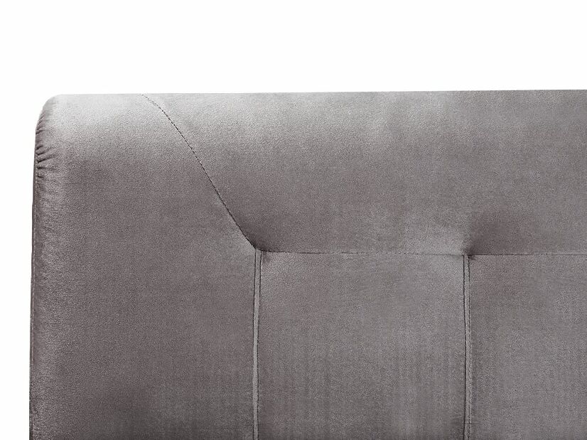 Manželská posteľ 160 cm MARIASSE (sivá) (s roštom)