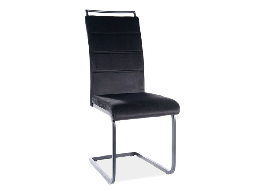 Jedálenská stolička Harold (čierna + čierna)