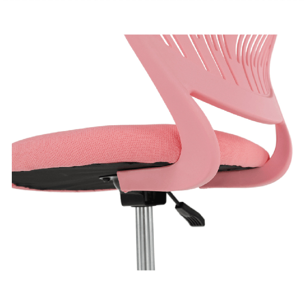 Detská otočná stolička Svelu (ružová)