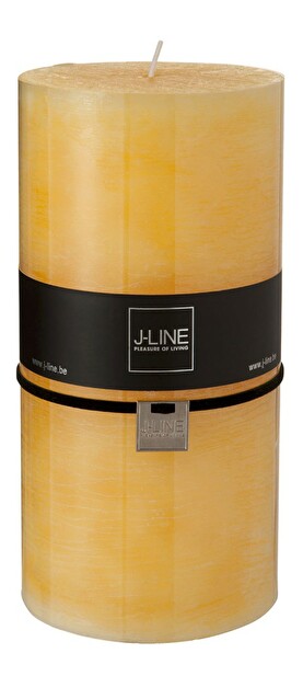 Sviečka Jolipa (10x10x20cm) (Žltá)