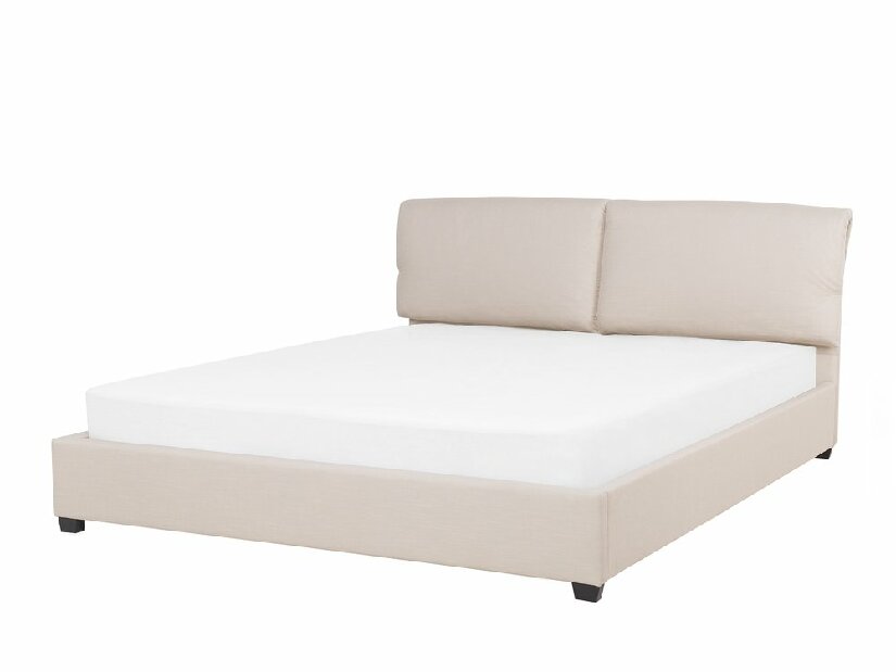 Manželská posteľ 180 cm BELLA (s roštom) (béžová) *výpredaj