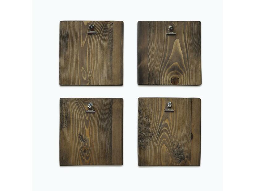 Dekoratívne drevené rámy Analog (orech)