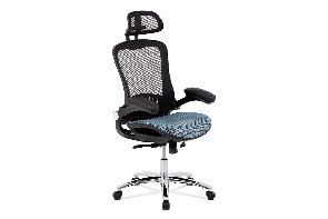 Kancelárska stolička Keely-A185 BLUE