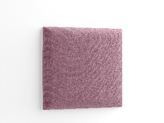 Čalúnený panel Quadra 40x40 cm (ružová)