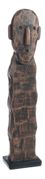 Figurína Jolipa Abstraktné (12x9x54cm) (Hnedá)