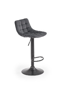 Barová stolička Hertha (sivá)