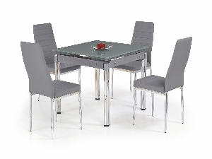 Jedálenský stôl Kent šedá (pre 4 osoby)