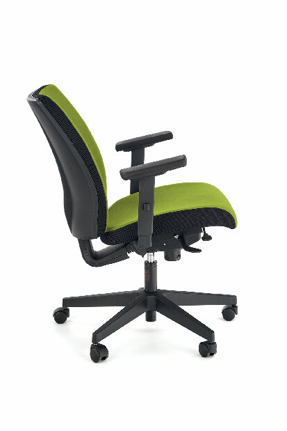Kancelárska stolička Panpo (zelená + čierna)