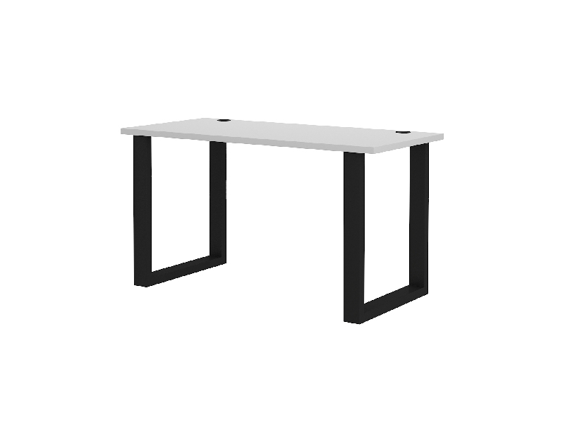 Pc stolík Mantela 150 (svetlosivá + čierna)