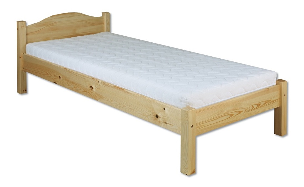 Jednolôžková posteľ 80 cm LK 124 (masív) *výpredaj