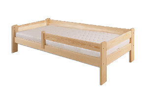 Jednolôžková posteľ 90 cm LK 137 (masív)