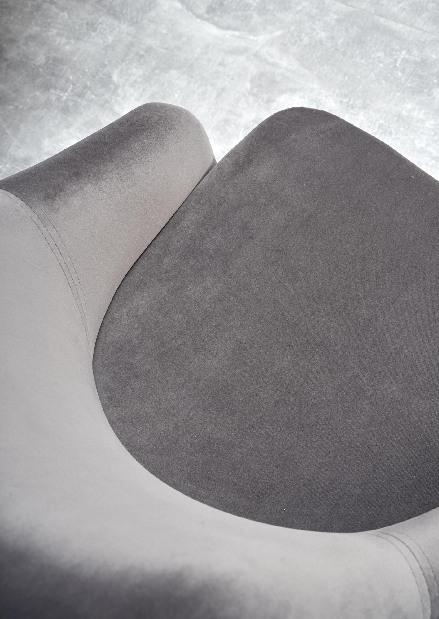 Jedálenska stolička Tumble (sivá + grafit)