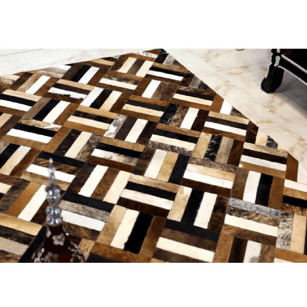 Kožený koberec 120x180 cm Kazuko typ 2