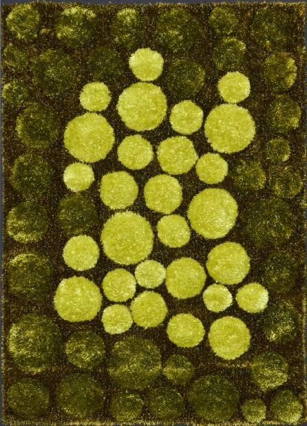 Strojovo tkaný koberec Bakero Stones 3D Green