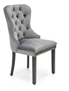 Jedálenska stolička Minety (sivá + čierna)