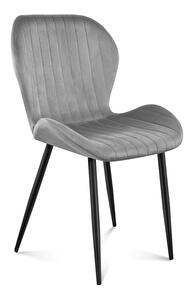Jedálenská stolička Pamper 2 (sivá)