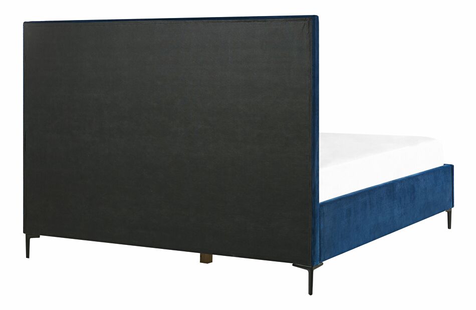 Manželská posteľ 180 cm SANAZA (modrá)